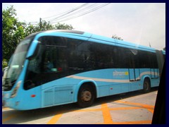 Central San Salvador 03 - the new blue buses